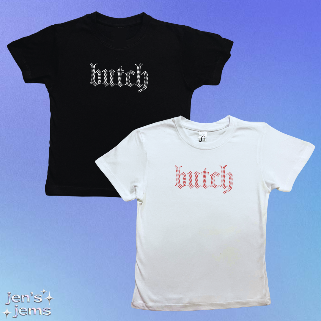 Butch Gothic Baby Tee