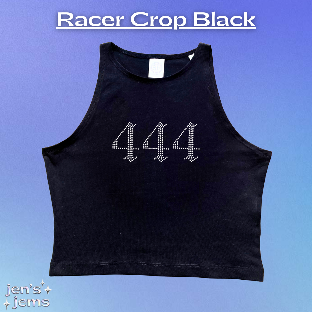 Gothic Angel Numbers Vest