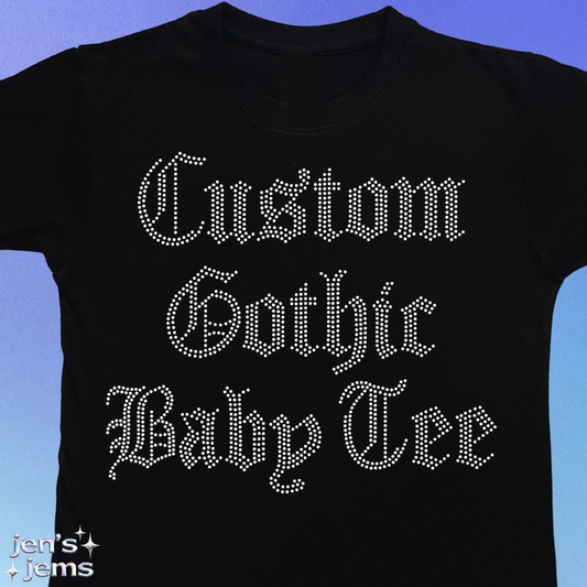 Custom Gothic Baby Tee