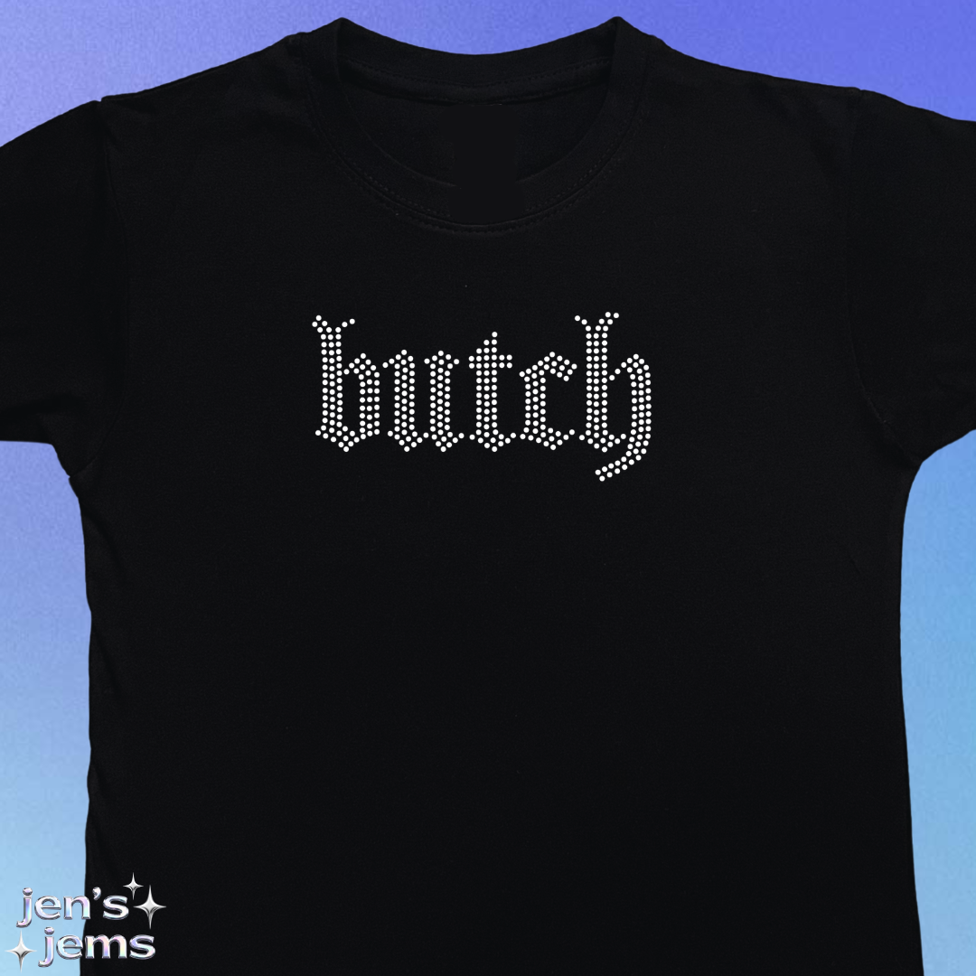 Butch Gothic Baby Tee