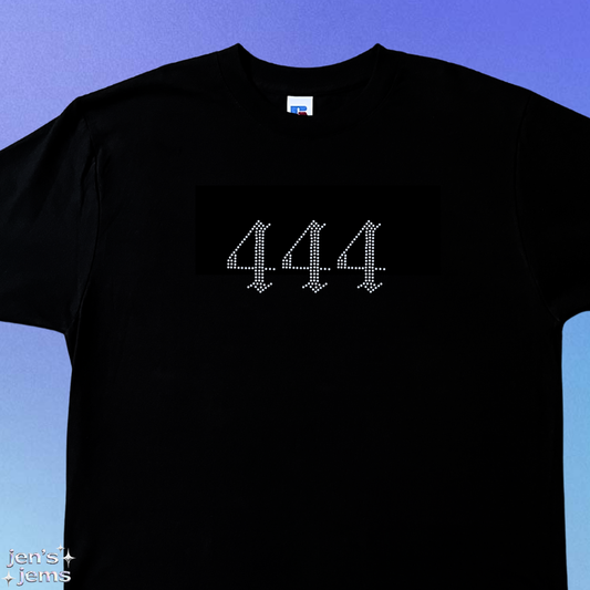 Gothic Angel Numbers Oversized T-Shirt