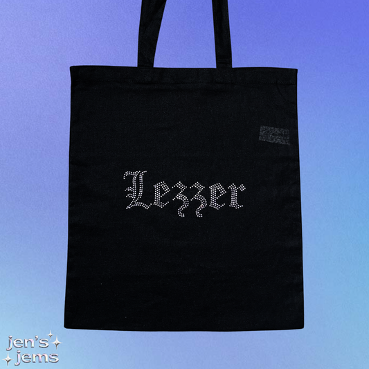 Lezzer Gothic Tote Bag