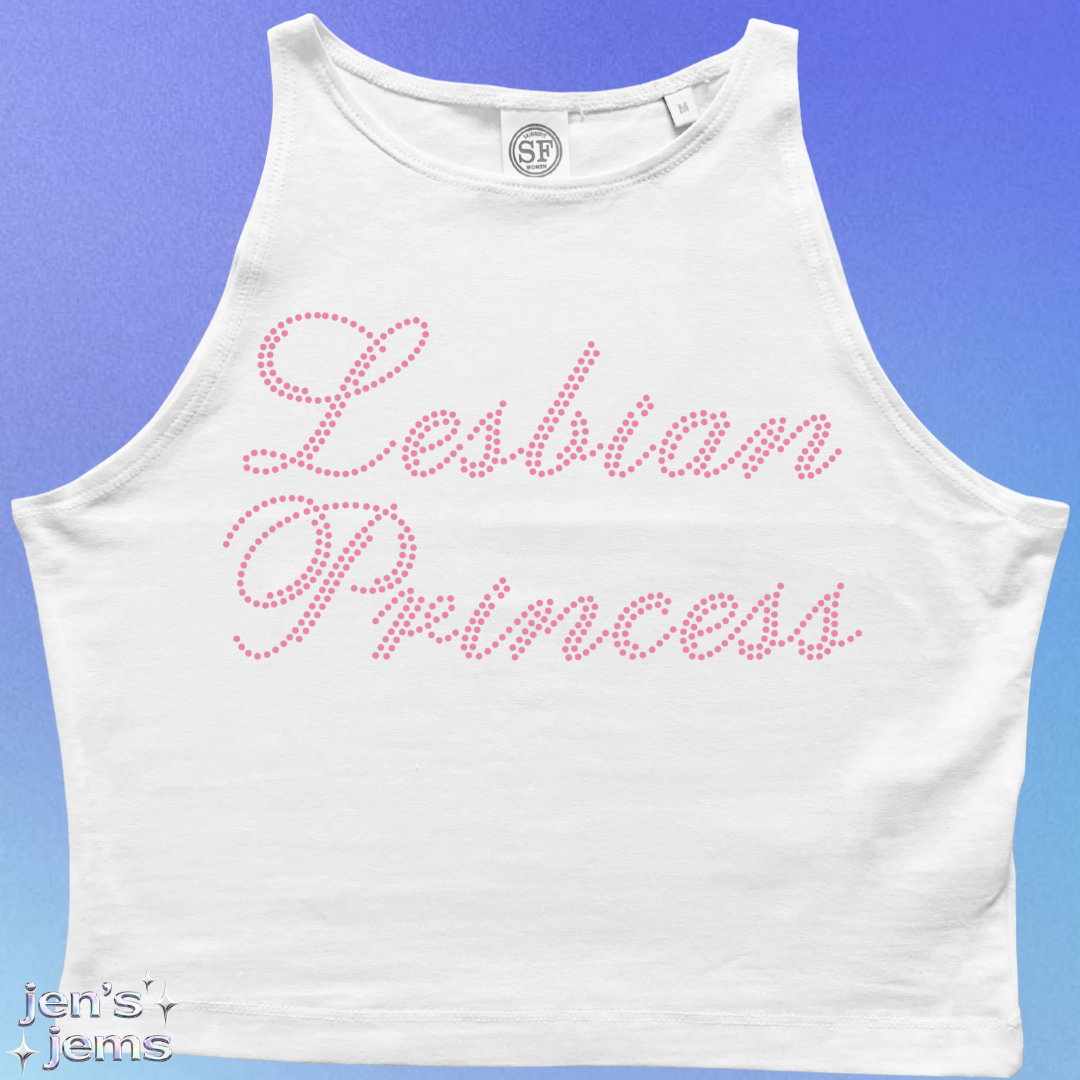 Lesbian Princess Script Vest