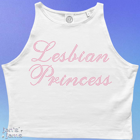 Lesbian Princess Script Vest