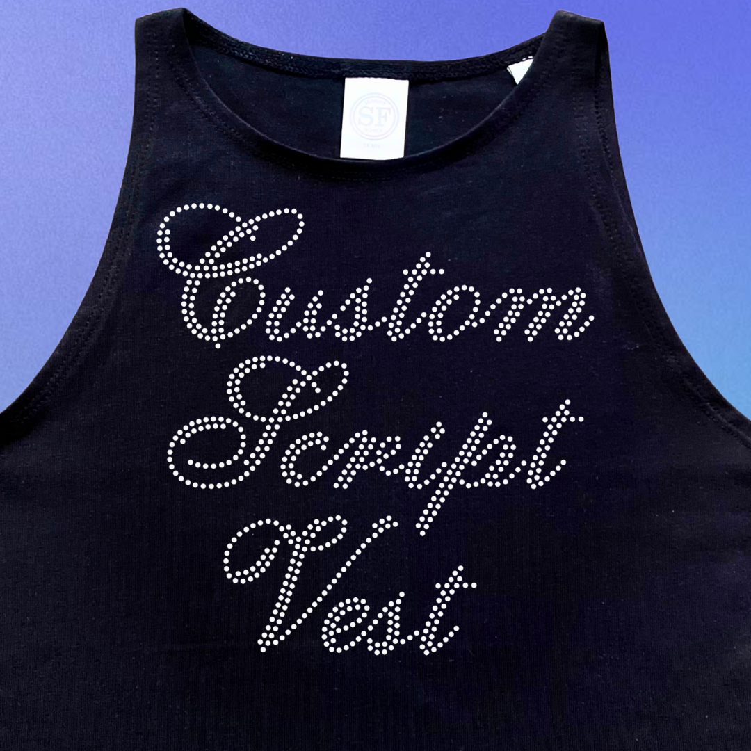 Custom Script Vest