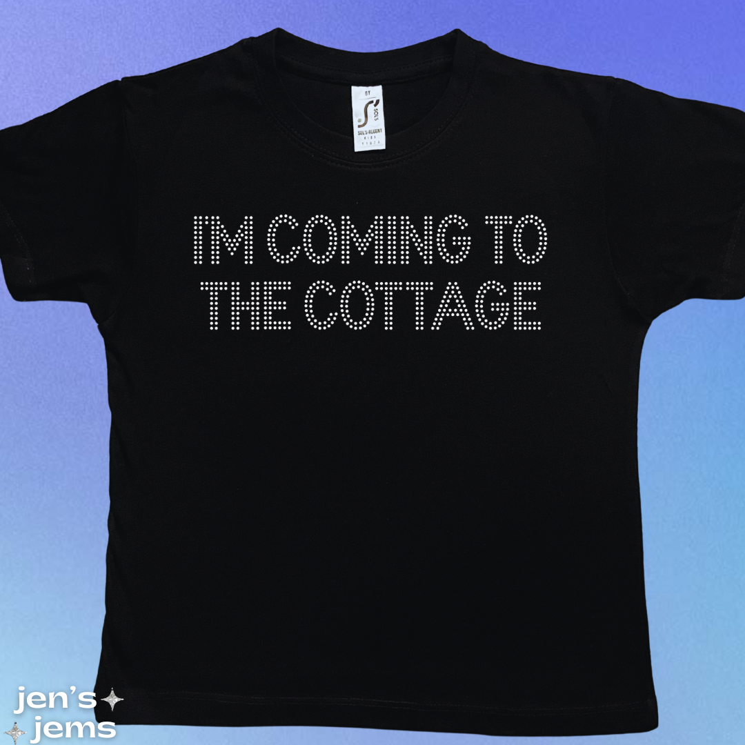 Custom I'm coming to the cottage Heated Rivalry Inspired Baby Tee