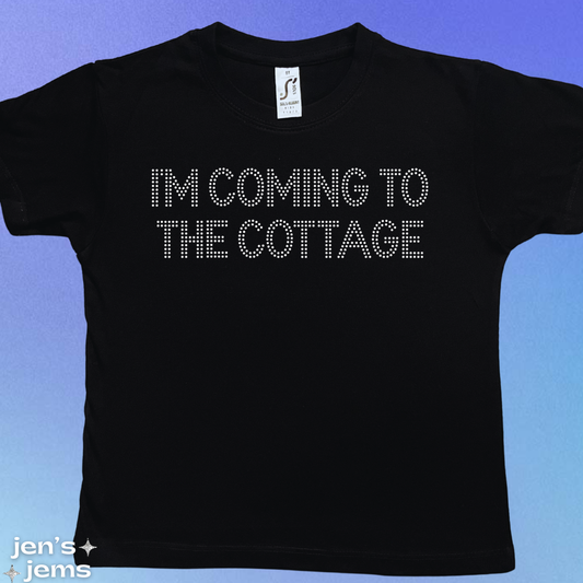 Custom I'm coming to the cottage Heated Rivalry Inspired Baby Tee