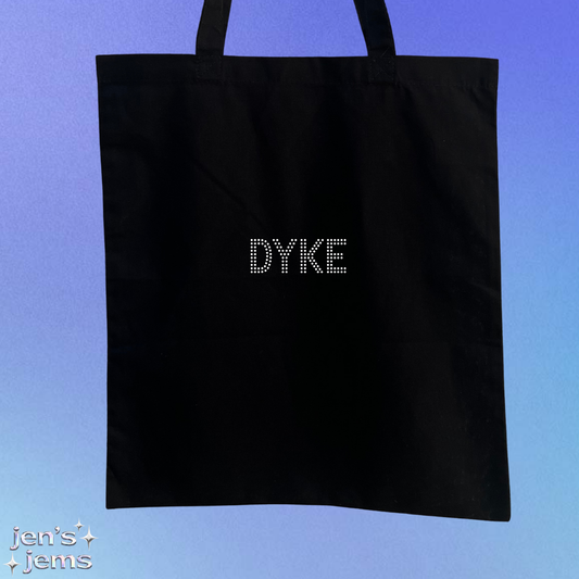 Custom Font Tote Bag