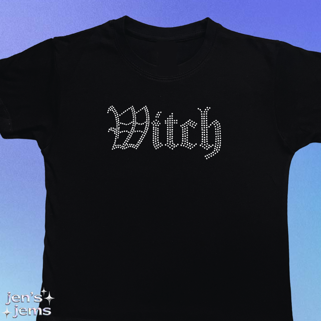 Witch Gothic Baby Tee