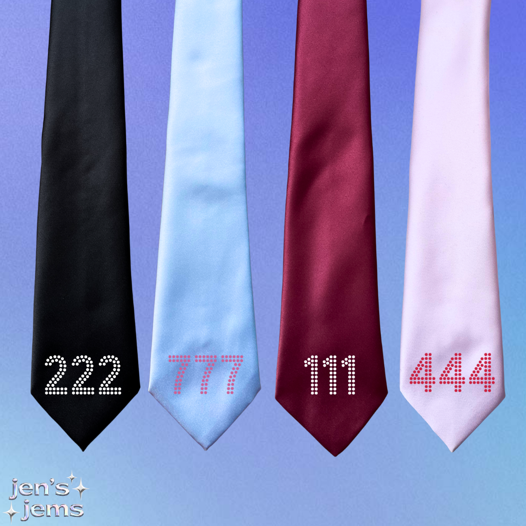 Angel Number Tie