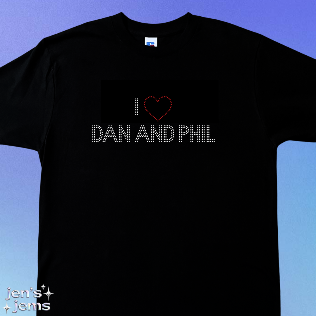 I Love Dan and Phil T-Shirt