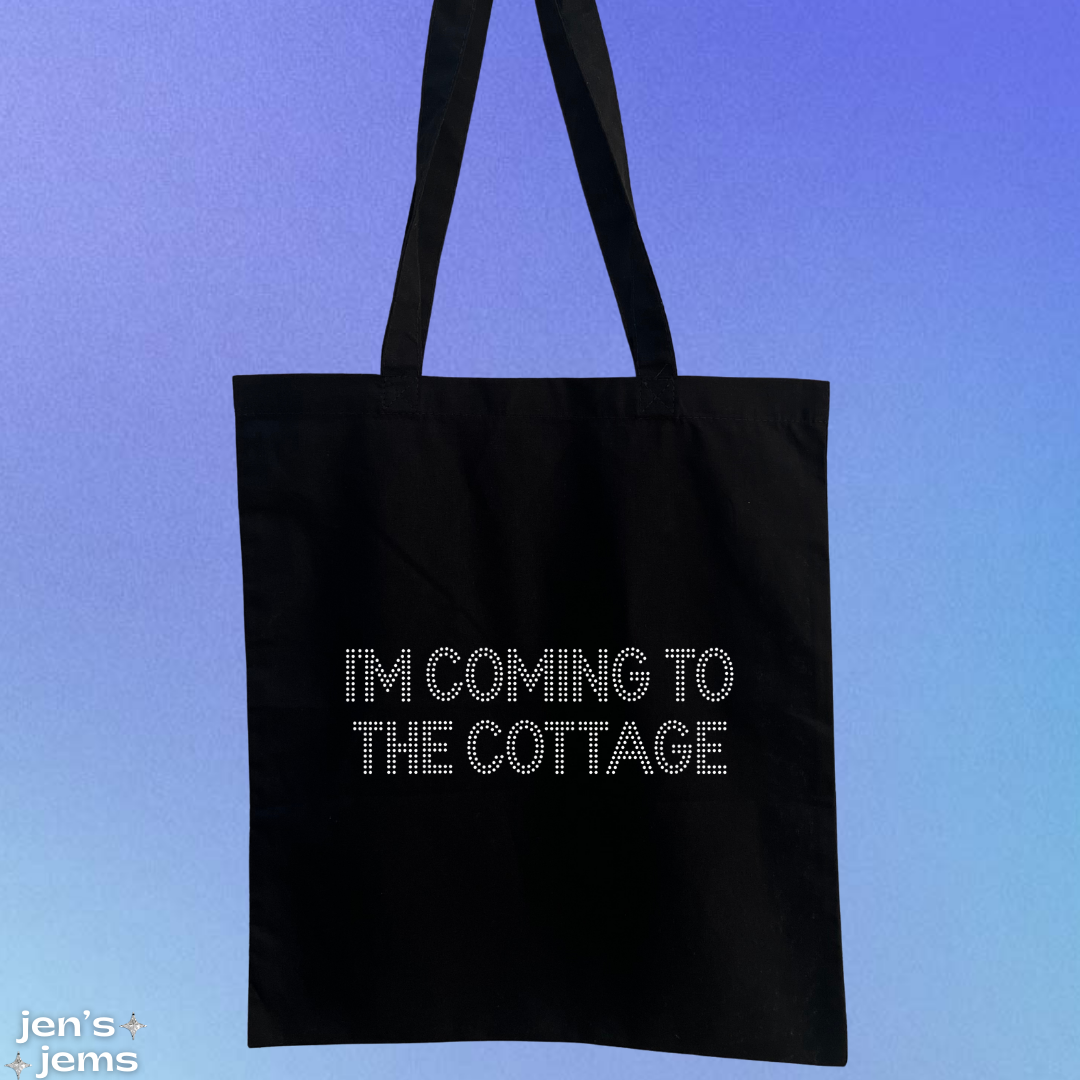 Custom I'm coming to the cottage Heated Rivalry Tote Bag