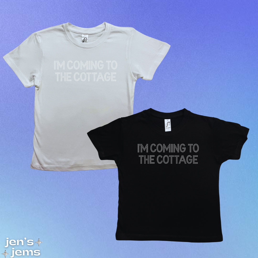 Custom I'm coming to the cottage Heated Rivalry Inspired Baby Tee