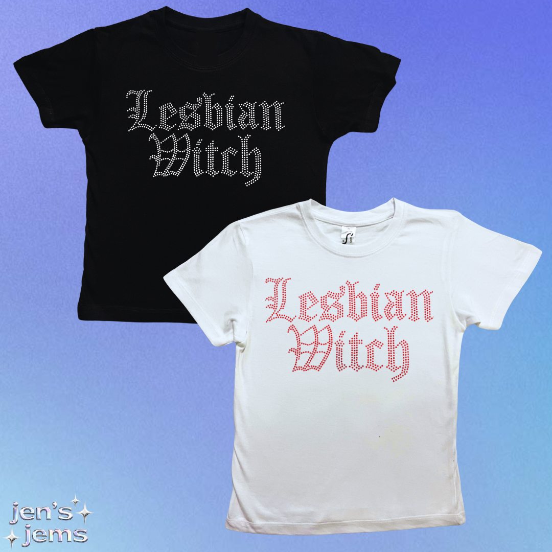 Lesbian Witch Gothic Baby Tee