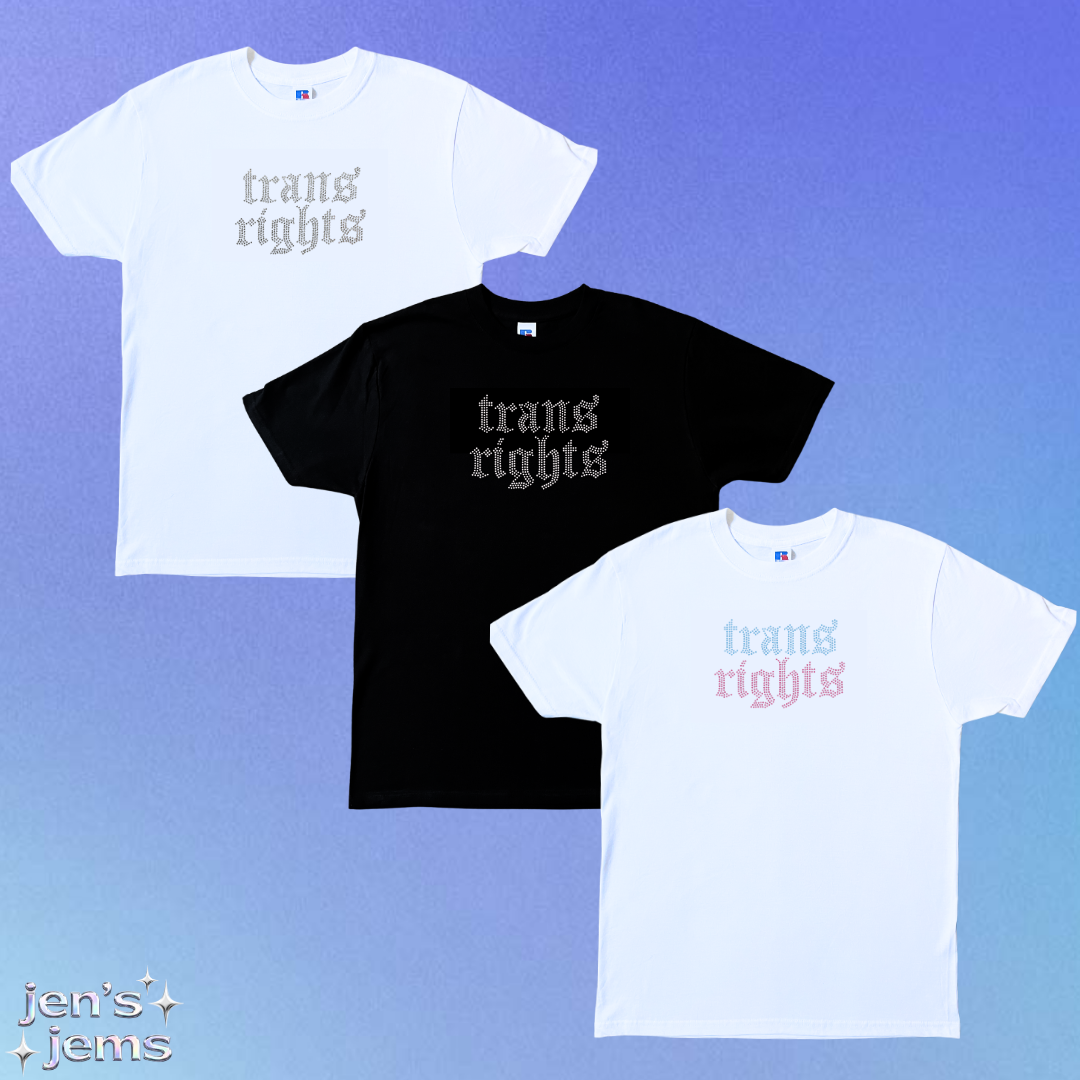 Trans Rights Gothic T-Shirt