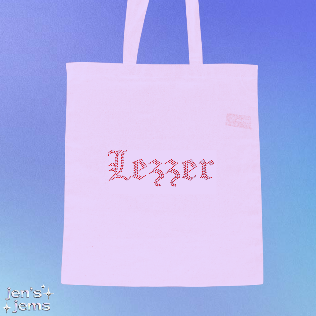 Lezzer Gothic Tote Bag
