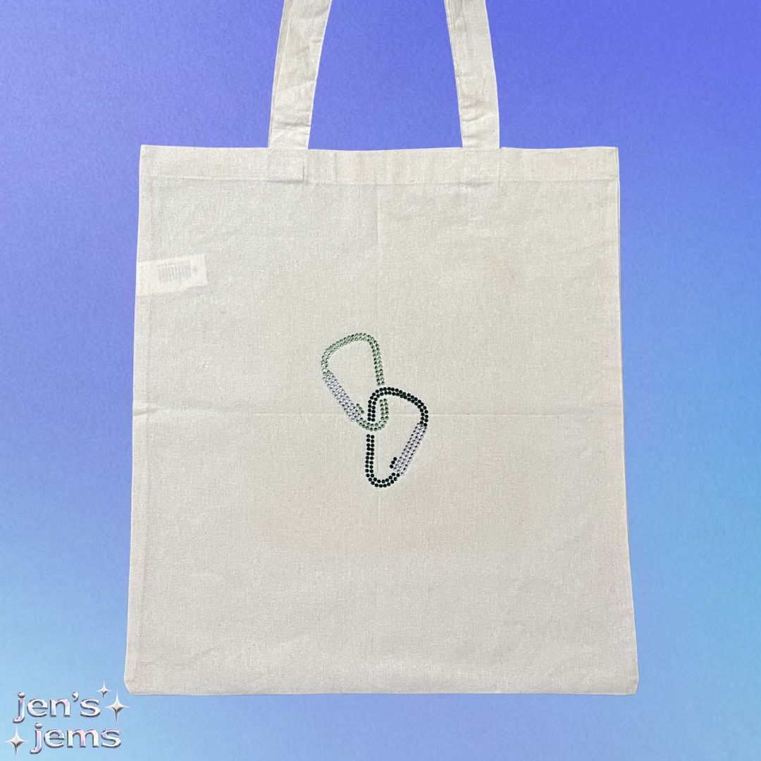 Custom Carabiner Tote Bag