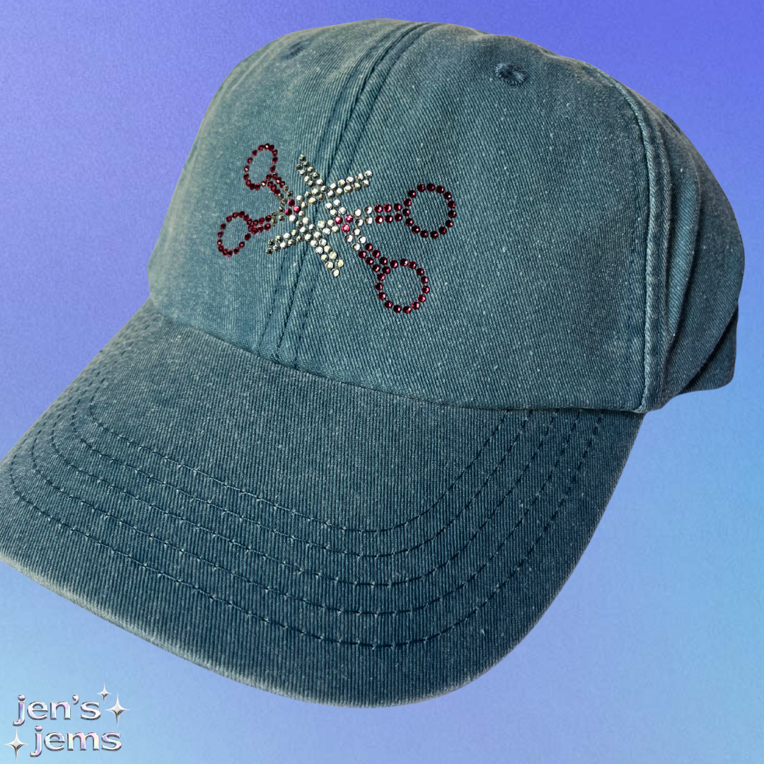 Custom Scissors Cap