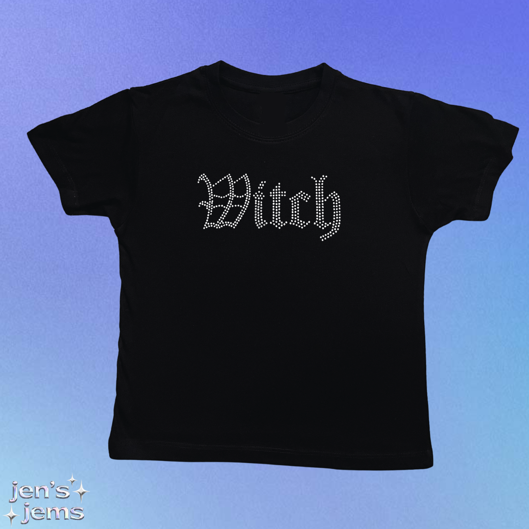 Witch Gothic Baby Tee