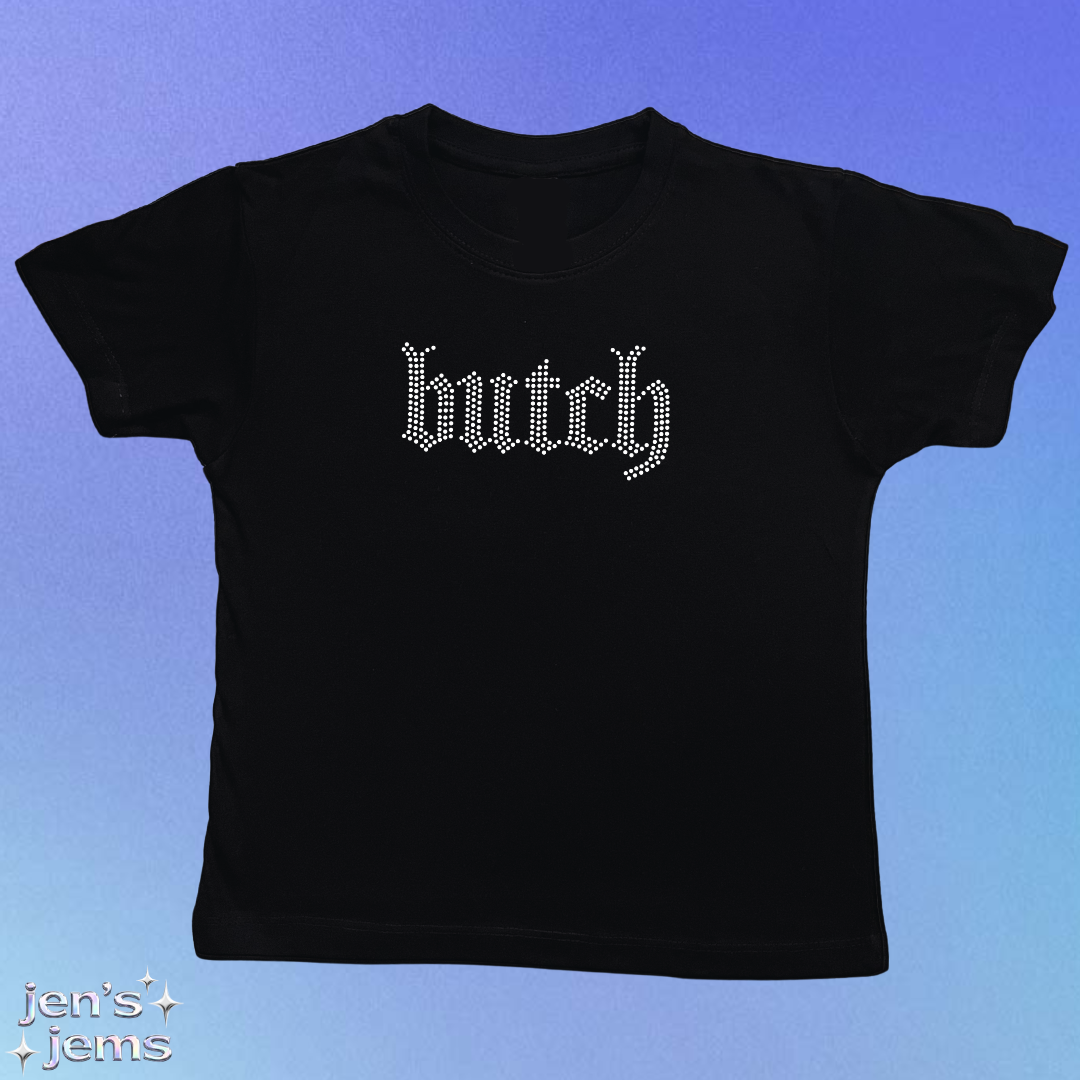Butch Gothic Baby Tee