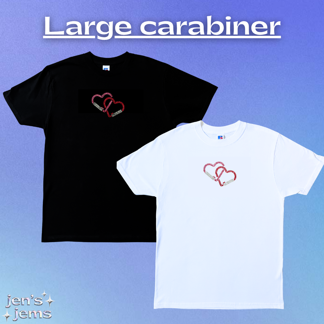 Custom Heart Carabiner t-Shirt