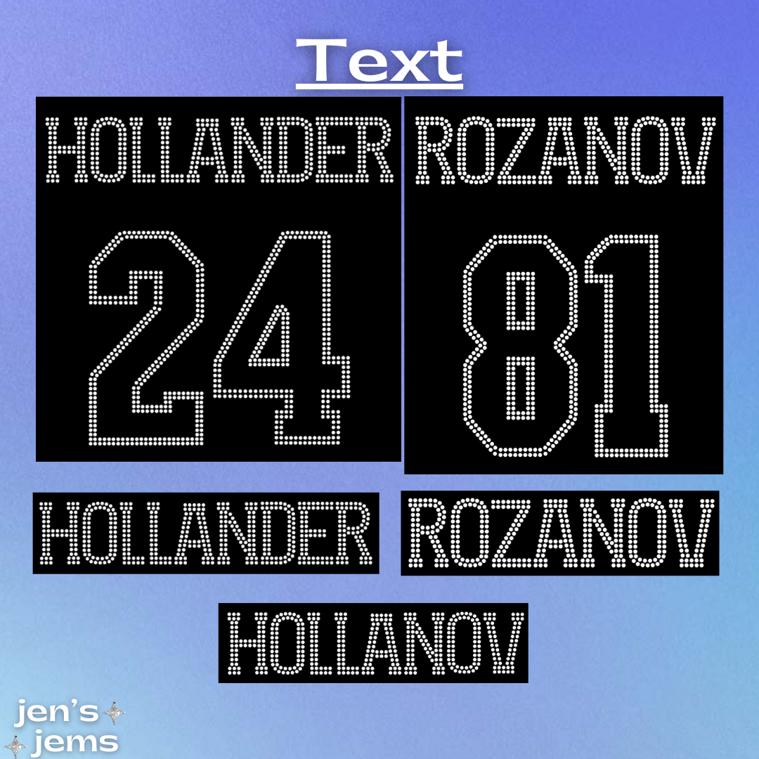 Custom Hollander Rosanov Sports T-Shirt