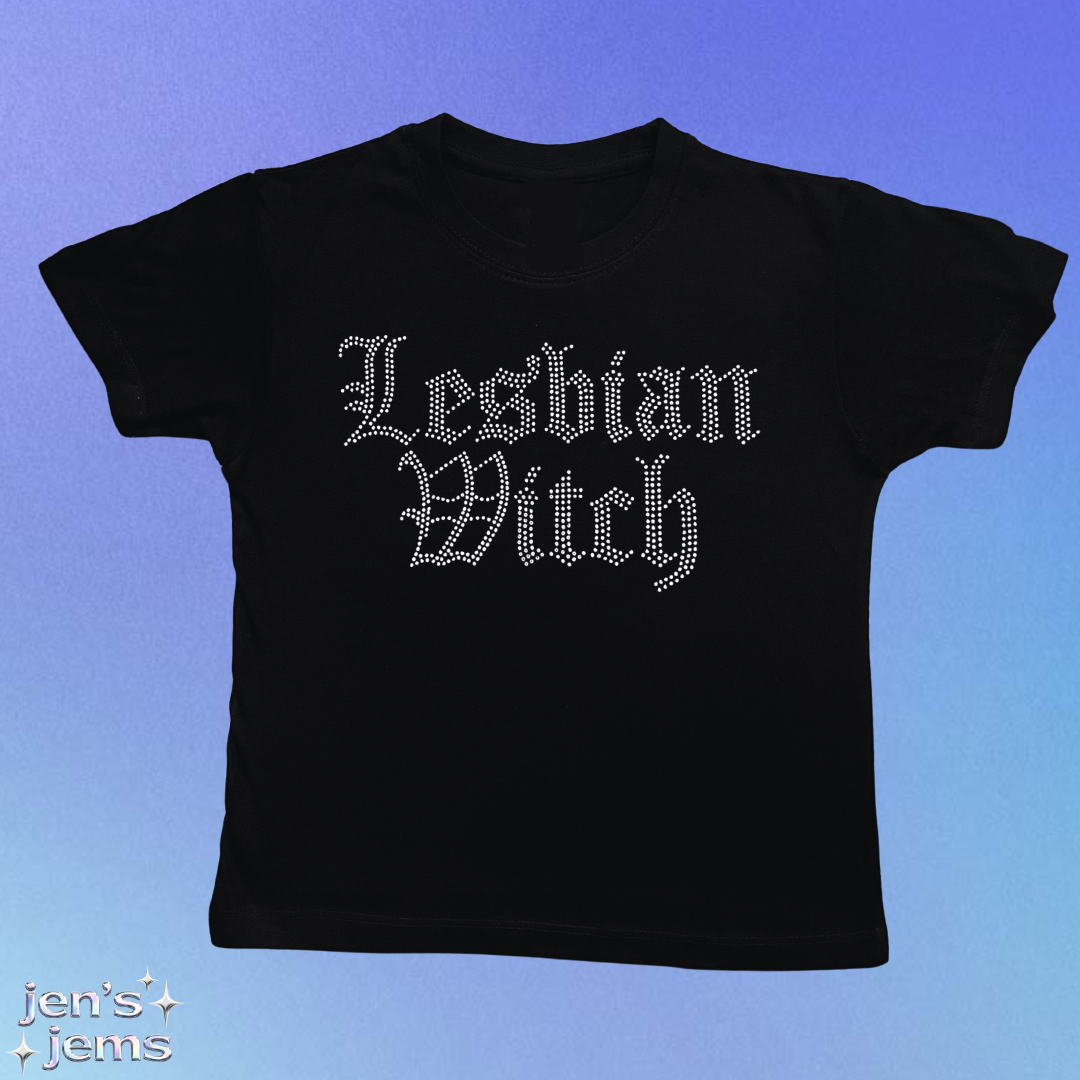 Lesbian Witch Gothic Baby Tee