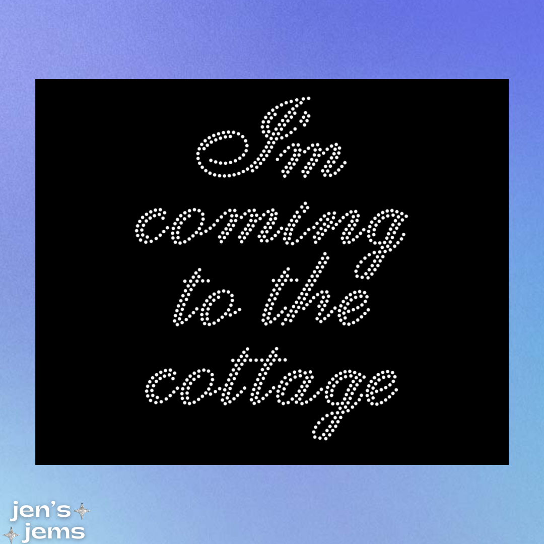 Custom I'm coming to the cottage Script Heated Rivalry Inspired Vest