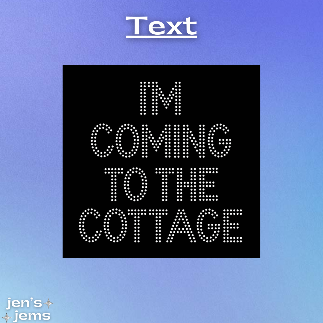 Custom I'm coming to the cottage Heated Rivalry Inspired Vest