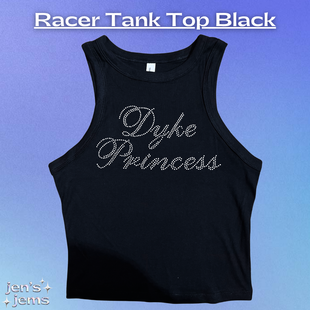 Dyke Princess Script Vest