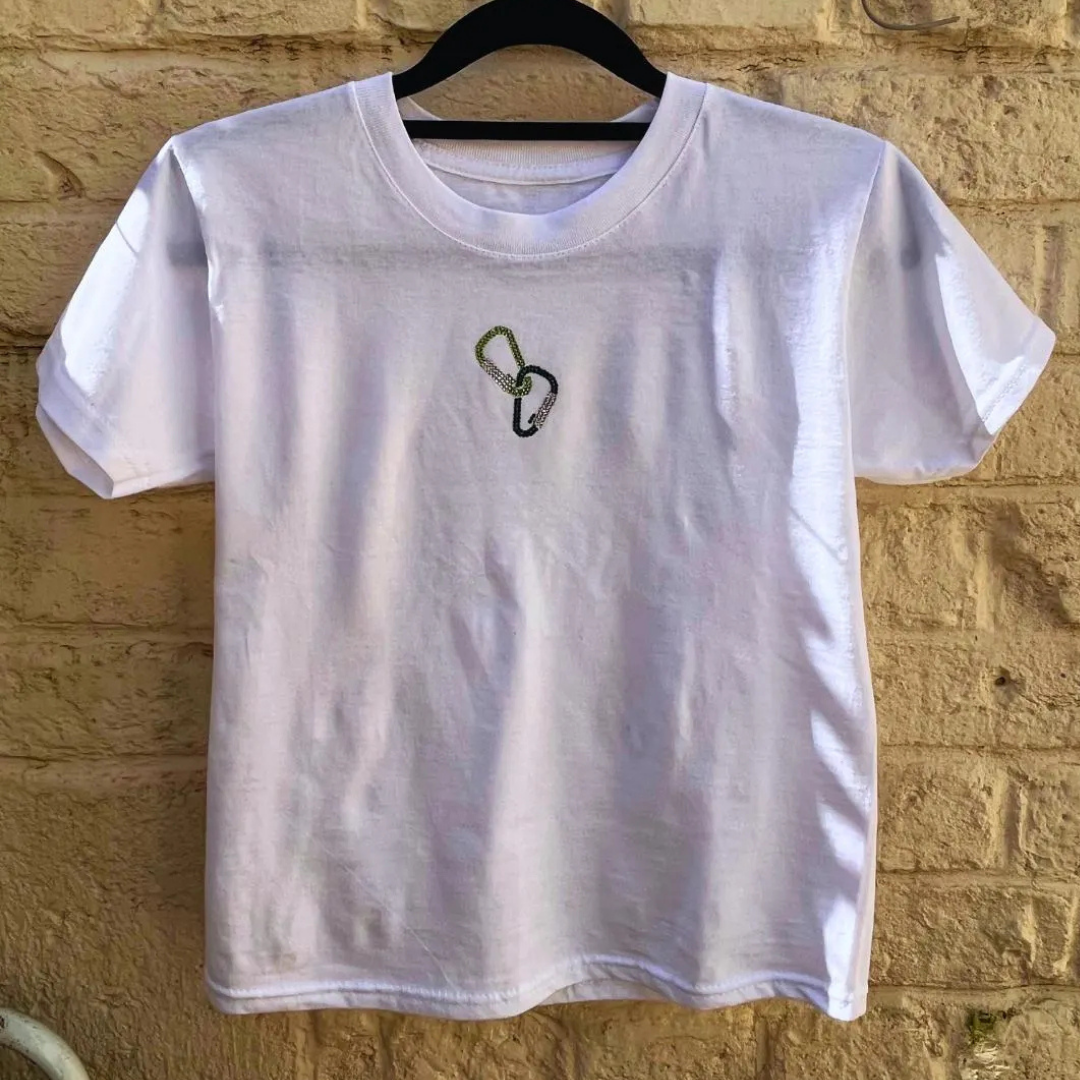Custom Carabiner Baby Tee