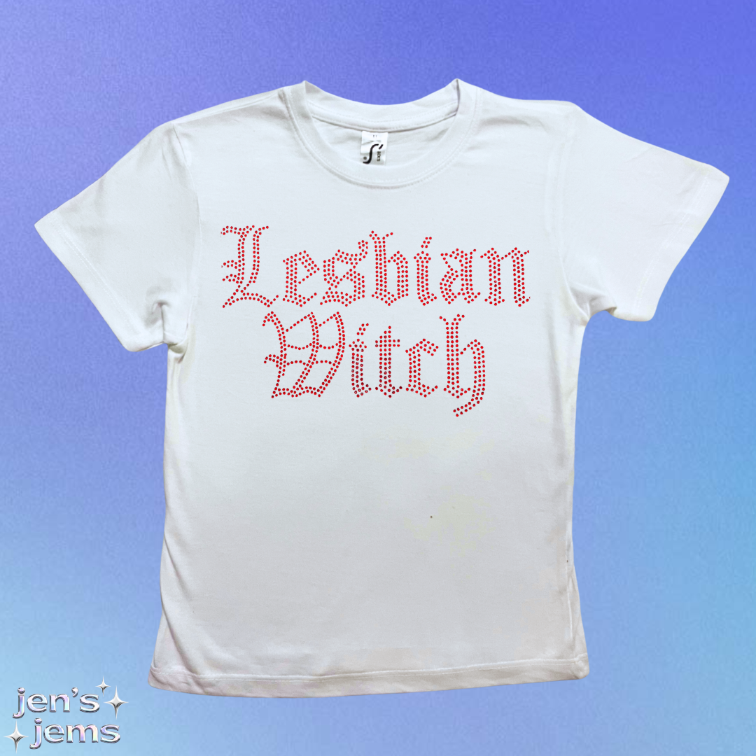 Lesbian Witch Gothic Baby Tee