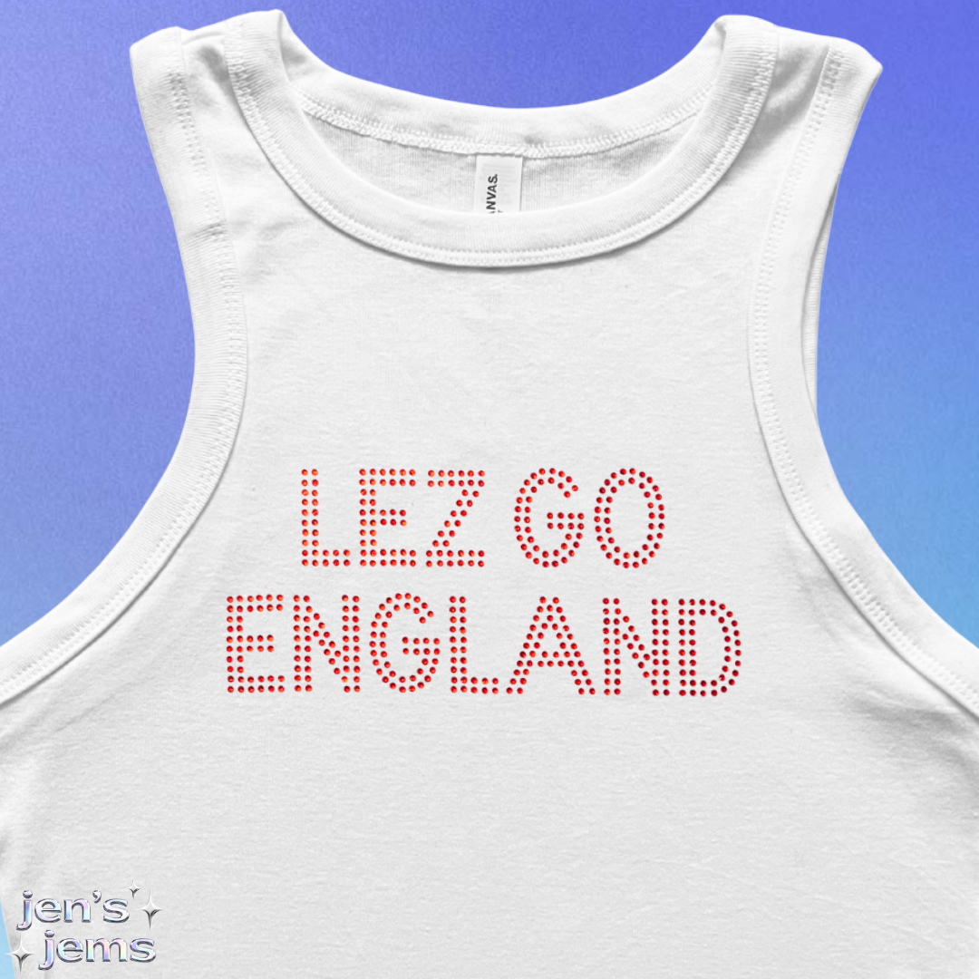 Lez Go England Vest