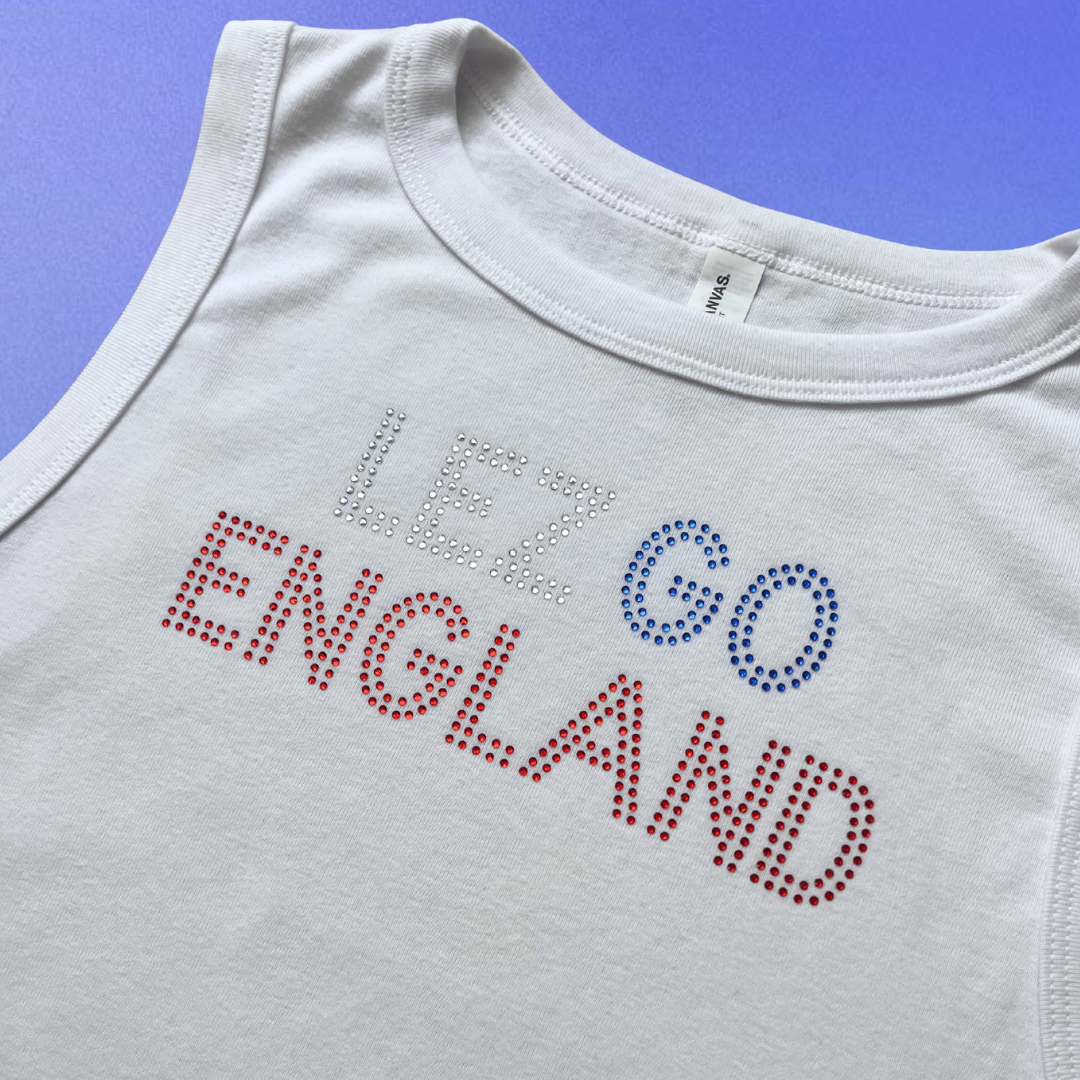 Lez Go England Vest