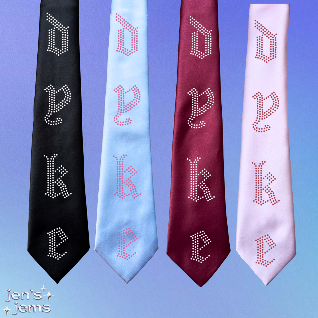 Custom Gothic Dyke Tie