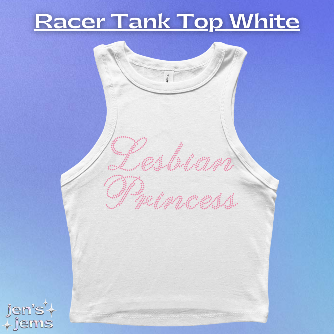 Lesbian Princess Script Vest