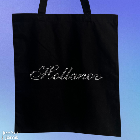 Custom Heated Rivalry Script Tote Bag (Hollanov, Hollander, Rosanov)