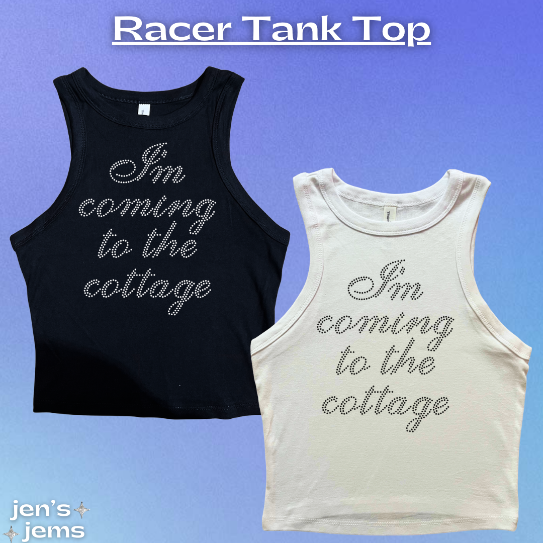 Custom I'm coming to the cottage Script Heated Rivalry Inspired Vest