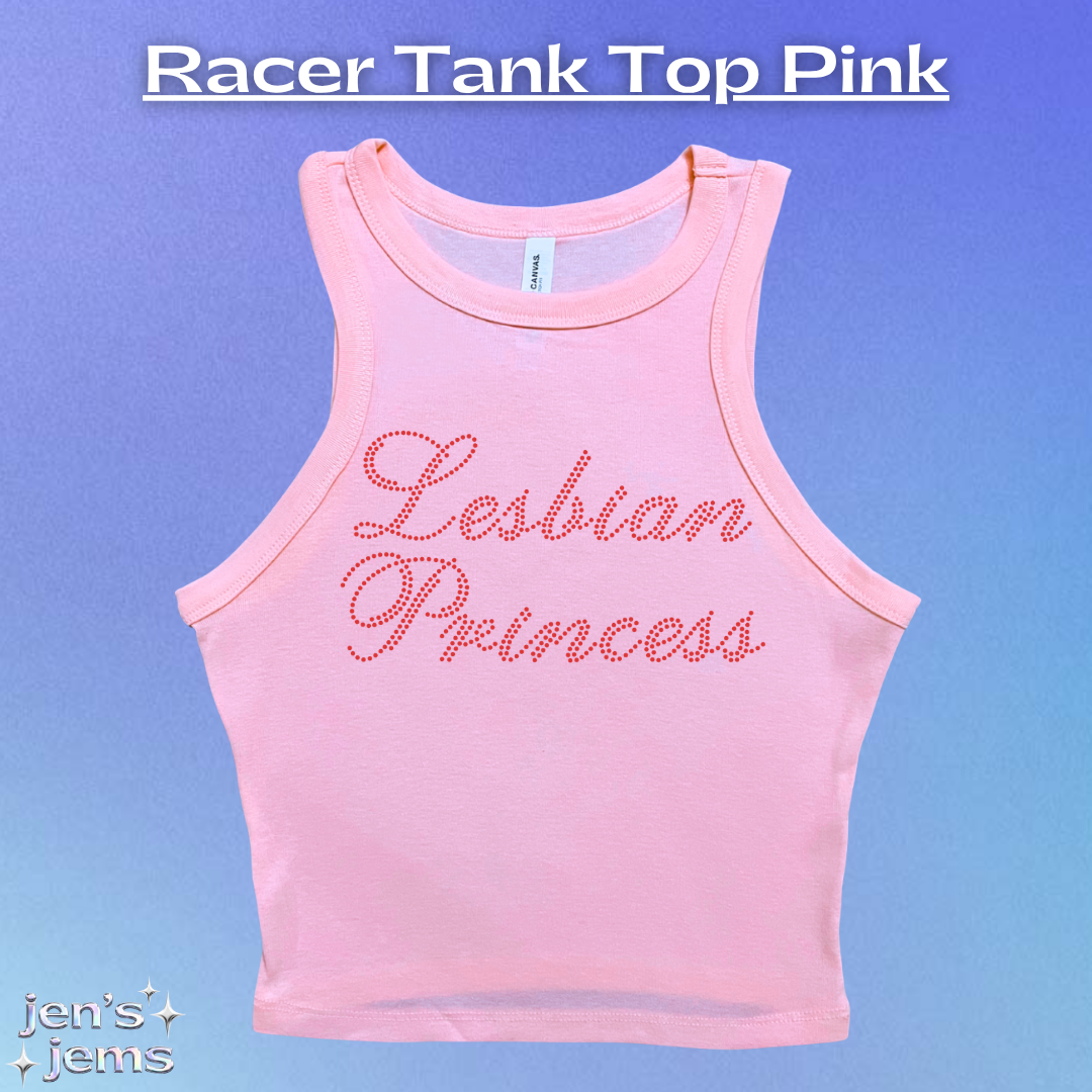 Lesbian Princess Script Vest