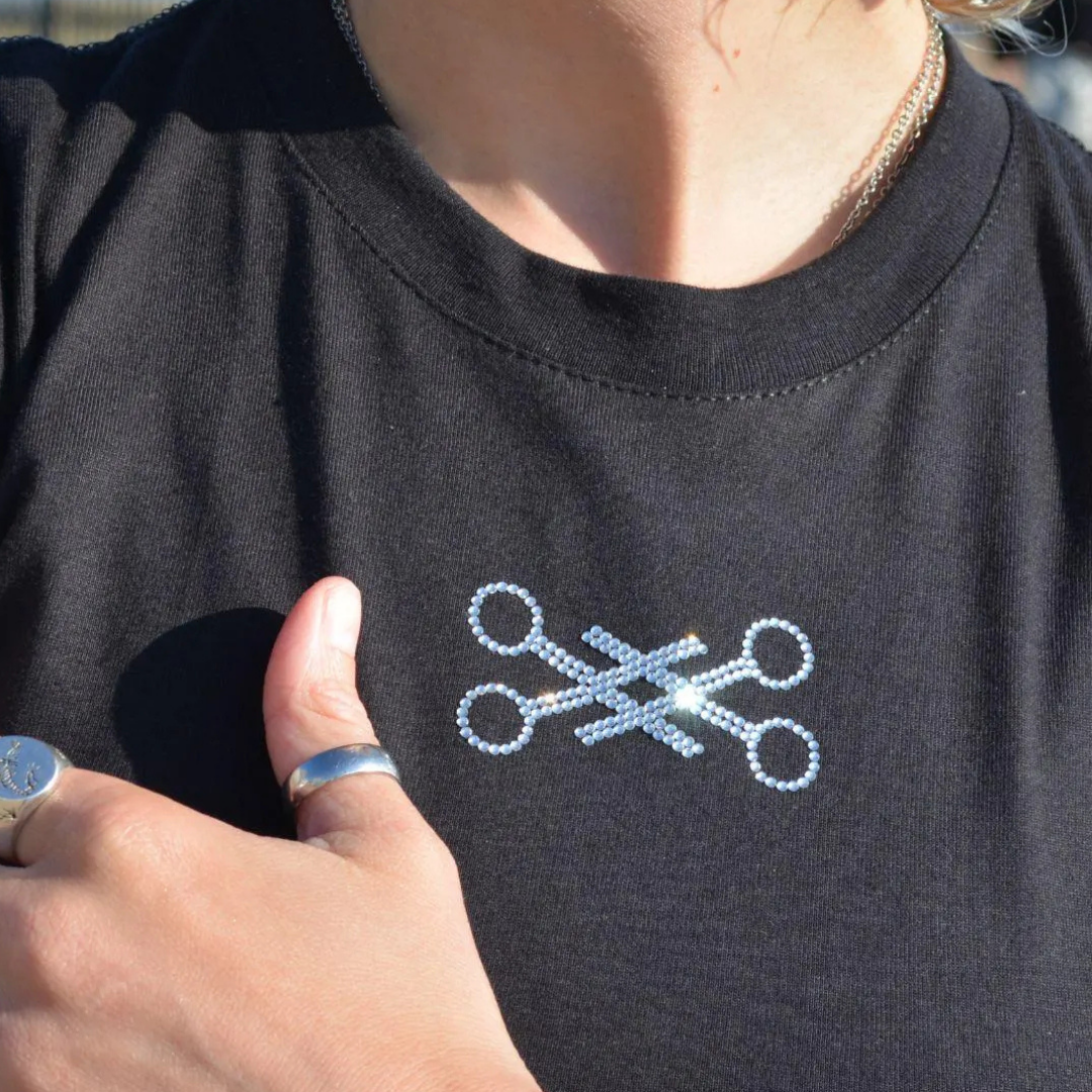 Custom Scissors Baby Tee