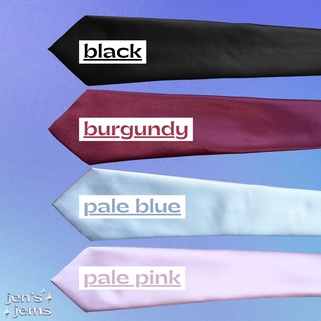 Harry Styles Script "Kiss" "Disco" Tie