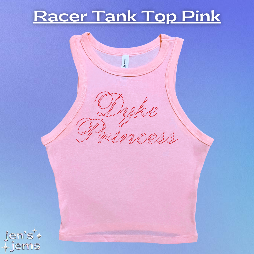 Dyke Princess Script Vest