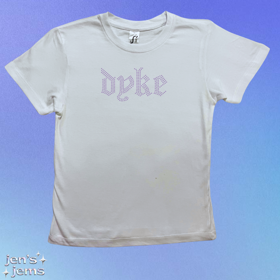Dyke Gothic Baby Tee