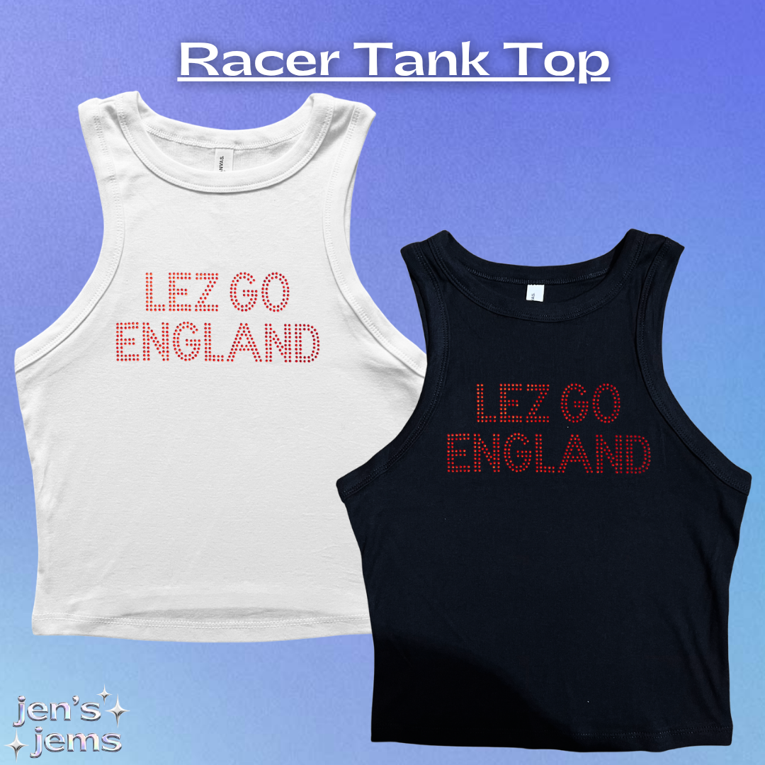 Lez Go England Vest