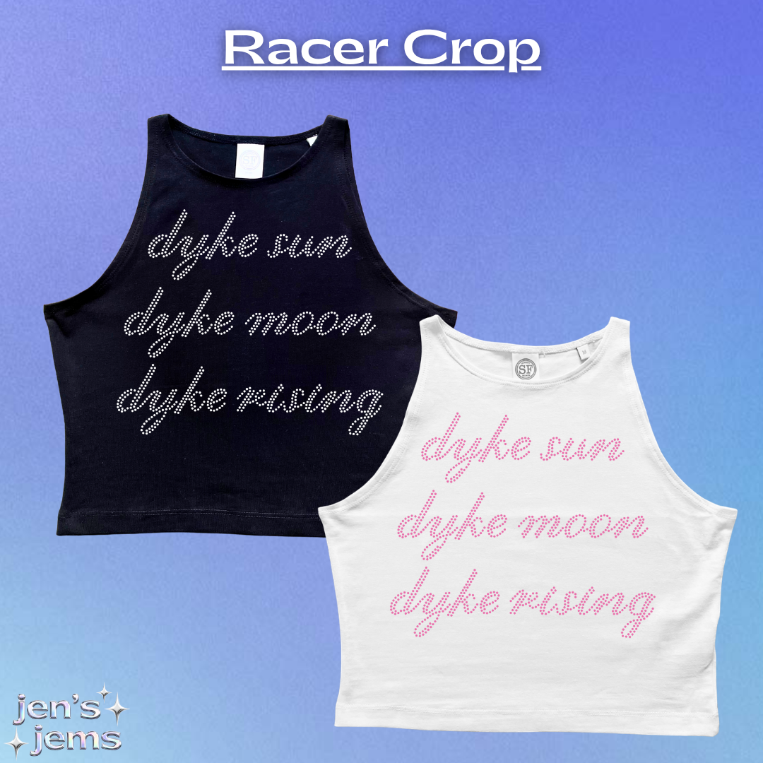 Dyke sun dyke moon dyke rising Script Vest