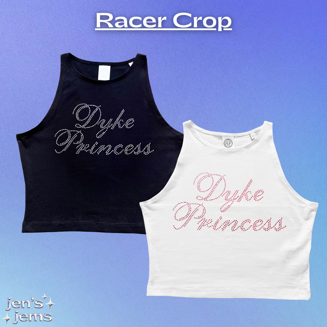 Dyke Princess Script Vest