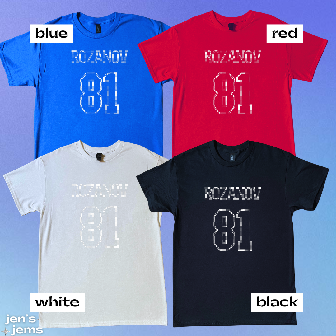 Custom Hollander Rosanov Sports T-Shirt