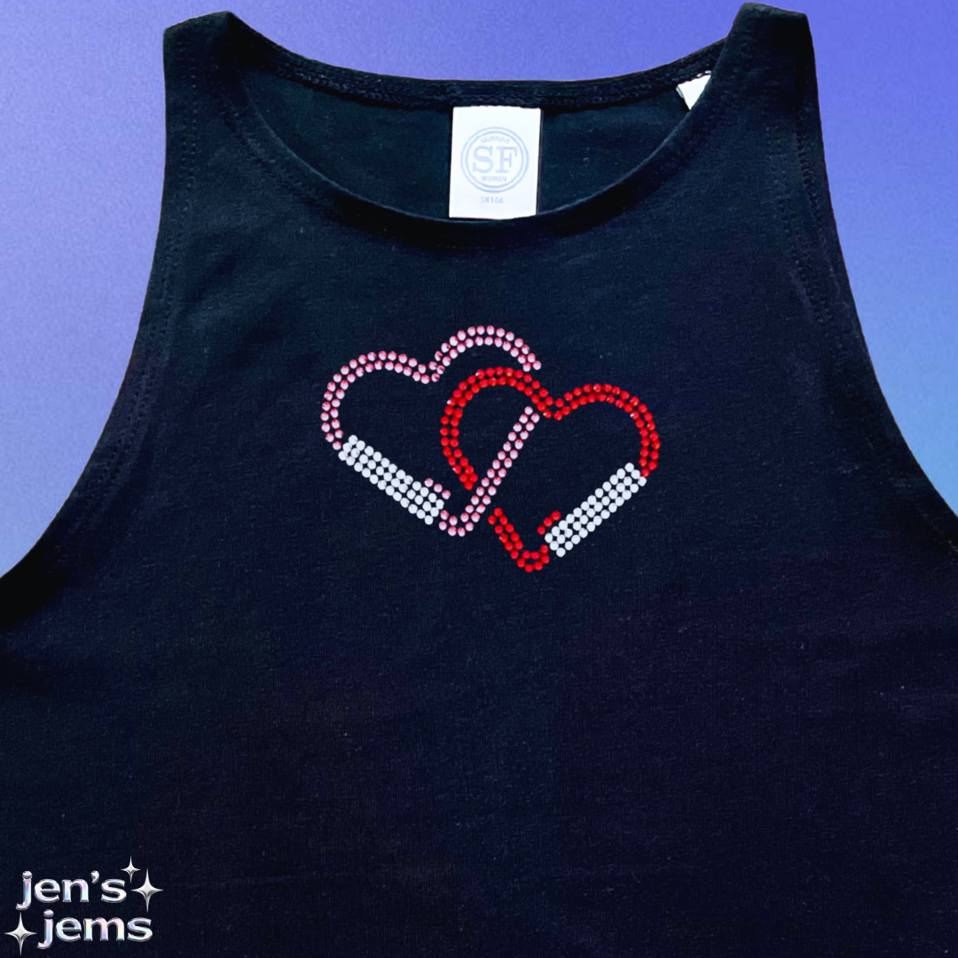 Custom Heart Carabiner Vest