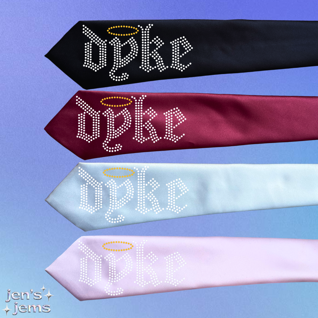 Angel Dyke Gothic Tie