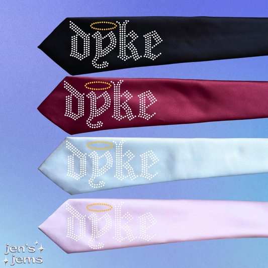 Angel Dyke Gothic Tie